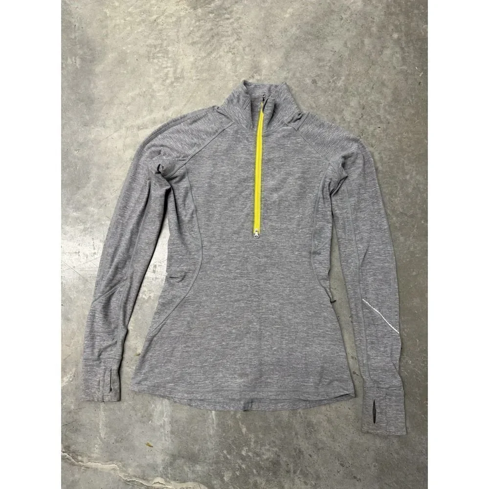 Lululemon Race Your Pace half zip Jacket. Womens. Sz 6
